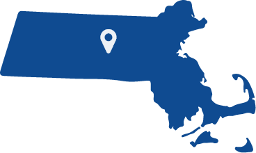 Animated outline of state of Massachusetts