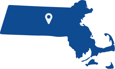 Animated state of Massachusetts